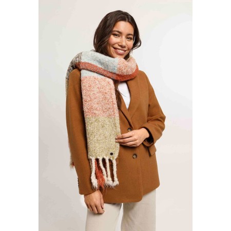 V.Fraas Soft Knit Multi Scarf - Orange