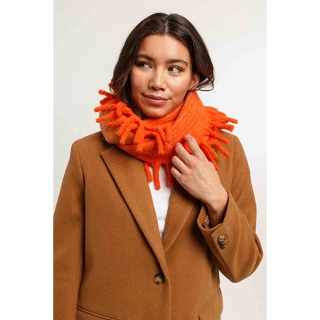 V.Fraas Soft Knit Snood - Orange