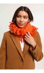 V.Fraas Orange Soft Knit Snood  