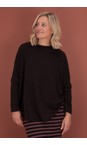 Mama B Moro Spino U Moro Relaxed Plain Fleece Top  