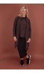 Mama B Riga Moro Segovia R Riga Moro Stripe Fleece Scarf  