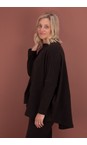 Mama B Moro Spino U Moro Relaxed Plain Fleece Top  