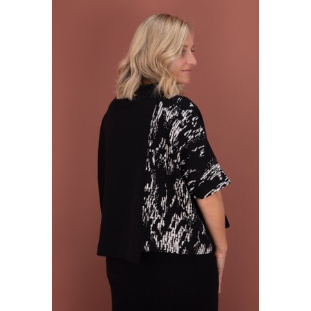 Mama B Magia Jacquard Jumper - Black