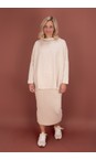 Mama B Lievito Spino U Lievito Relaxed Plain Fleece Top  