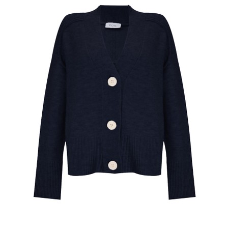 Foil Lovefool Midnight Cardigan - Blue