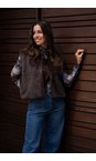 Chalk Cappuccino Felicity Cappuccino Gilet  