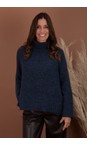 Masai Clothing Navy Blazer MaFenoria Navy Blazer Knit Crofter Top  