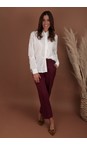 KAFFE Windsor Wine Asakura Windsor Wine Cropped Pant Trouser  