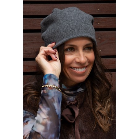 Loevenich Wool Beanie Hat - Black