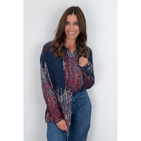 Masai Clothing MaIfo Print Shirt - Red