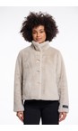 RINO AND PELLE Birch Vie Birch Faux Fur Jacket  