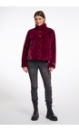 RINO AND PELLE Sugar Plum Vie Sugar Plum Faux Fur Jacket  