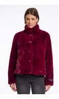 RINO AND PELLE Sugar Plum Vie Sugar Plum Faux Fur Jacket  