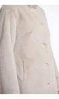 RINO AND PELLE Birch Nonna Birch Faux Fur Coat  