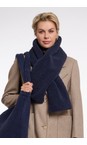 RINO AND PELLE Night Grey Asho Night Grey Teddy Scarf  