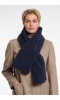 RINO AND PELLE Night Grey Asho Night Grey Teddy Scarf  