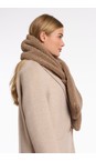 RINO AND PELLE Toffee Asho Toffee Teddy Scarf  