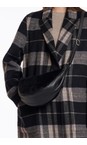RINO AND PELLE Black  Dalina Black Round Mini Crossbody Bag  