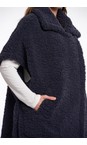 RINO AND PELLE Night Grey Luca Night Grey Teddy Cape  