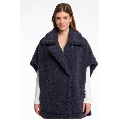 RINO AND PELLE Luca Night Grey Teddy Cape - Grey
