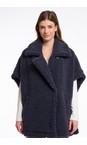 RINO AND PELLE Night Grey Luca Night Grey Teddy Cape  