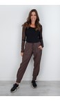 Naya Cocoa Naya Cocoa Cuff Drawstring Trouser  