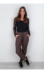 Naya Cocoa Naya Cocoa Cuff Drawstring Trouser  