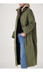 Pret Pour Partir Kaki Alma Kaki Cor Water Repellent Coat  