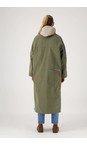 Pret Pour Partir Kaki Alma Kaki Cor Water Repellent Coat  