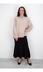 InWear Black  Gida Black Flared Vincent Skirt  