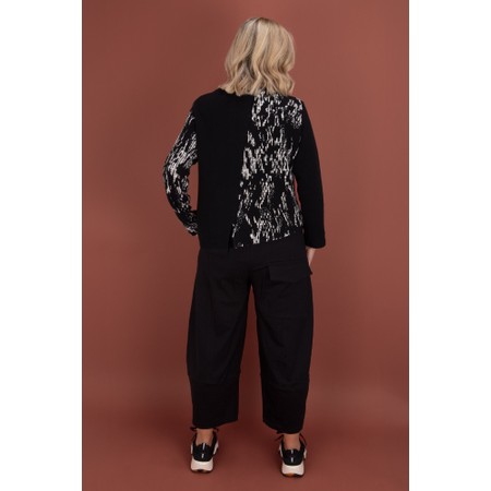 Mama B Mira F Nero Jersey Balloon Trouser - Black