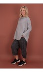 Mama B Nero Bianco J Nero Jacquard Check Balloon Trouser  