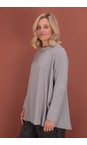 Mama B Nebbia  Spino U Nebbia Relaxed Plain Fleece Top  