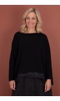 Mama B Nero Bamboo Nero Tring Frill Jumper  
