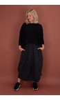 Mama B Nero Kira Nero Boxy Fleece Jumper  