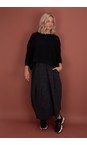 Mama B Nero Kira Nero Boxy Fleece Jumper  