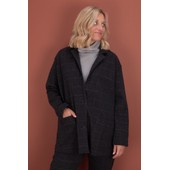 Cereale J Antracite Jacquard Check Jacket