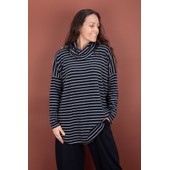 Bill R Riga Notte Stripe Fleece Jumper