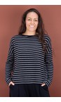 Mama B Riga Notte Alison R Riga Notte Stripe Fleece Jumper  