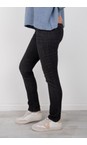 Robell Black 90 Rose Black Slim Fit Washed Denim Jean  