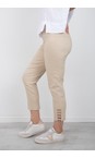Robell Beige 14 Lena Beige Ankle Detail Trouser  