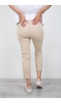 Robell Beige 14 Lena Beige Ankle Detail Trouser  