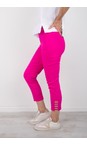 Robell Cabaret Pink 433 Lena Cabaret Pink Ankle Detail Trouser  
