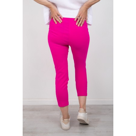 Robell Lena Cabaret Pink Ankle Detail Trouser - Pink