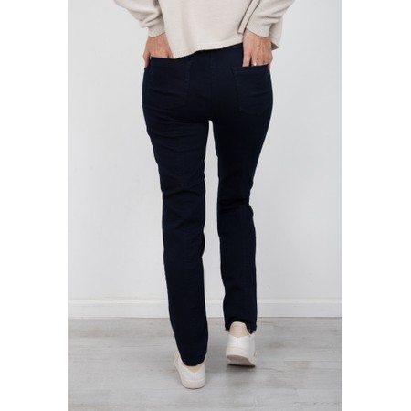 Robell Bella  Dark Navy Slim Fit Full Length Jean - Blue