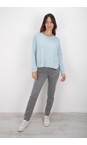 Robell Dark Grey Bella Dark Grey Slim Fit Full Length Jean  
