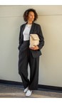 Chalk Dark Charcoal Judith Trouser  