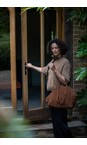 Chalk Tan Soho Slouch Tan Suede Bag  
