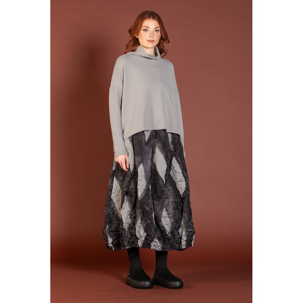 Mama B Orto Trist Antracite Tring Crush Full Skirt Trist Antracite