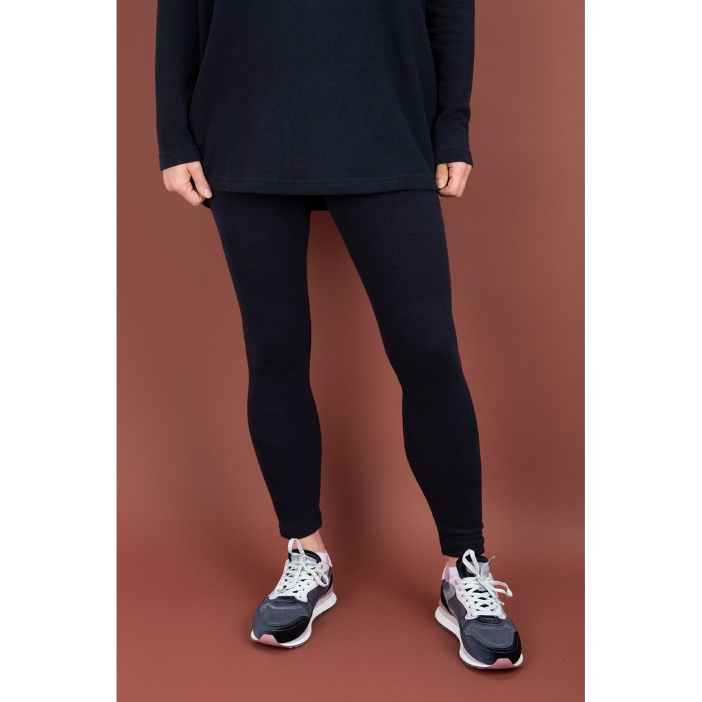 Mama B Plain Notte Fleece Legging Notte